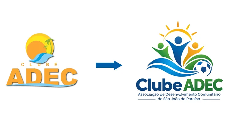 O Clube ADEC está de cara nova, nova identidade visual porem com os mesmo princípios e valores
